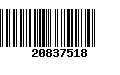 Código de Barras 20837518