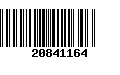 Código de Barras 20841164