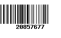 Código de Barras 20857677