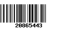 Código de Barras 20865443