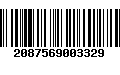 Código de Barras 2087569003329