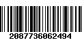 Código de Barras 2087736062494