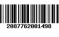 Código de Barras 2087762001498