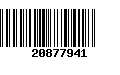 Código de Barras 20877941