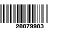 Código de Barras 20879983