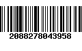 Código de Barras 2088278043958