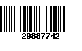 Código de Barras 20887742