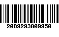 Código de Barras 2089293009950