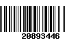 Código de Barras 20893446