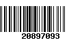 Código de Barras 20897093