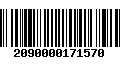 Código de Barras 2090000171570