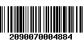 Código de Barras 2090070004884