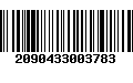 Código de Barras 2090433003783