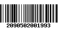 Código de Barras 2090502001993