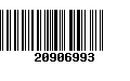 Código de Barras 20906993