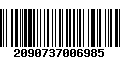 Código de Barras 2090737006985