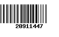 Código de Barras 20911447