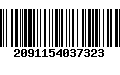 Código de Barras 2091154037323