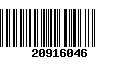 Código de Barras 20916046