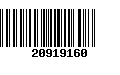 Código de Barras 20919160