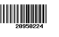 Código de Barras 20950224