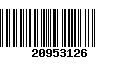 Código de Barras 20953126