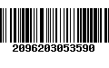 Código de Barras 2096203053590