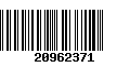 Código de Barras 20962371