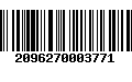 Código de Barras 2096270003771