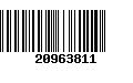 Código de Barras 20963811