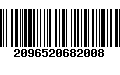 Código de Barras 2096520682008