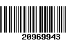 Código de Barras 20969943