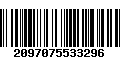 Código de Barras 2097075533296