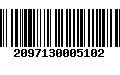 Código de Barras 2097130005102