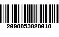 Código de Barras 2098053028018