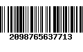 Código de Barras 2098765637713