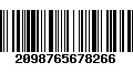 Código de Barras 2098765678266