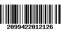 Código de Barras 2099422012126