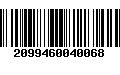 Código de Barras 2099460040068