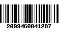 Código de Barras 2099460041287