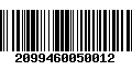 Código de Barras 2099460050012