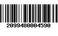 Código de Barras 2099480004590