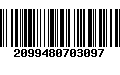 Código de Barras 2099480703097