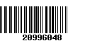 Código de Barras 20996048