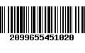 Código de Barras 2099655451020