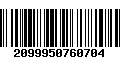 Código de Barras 2099950760704