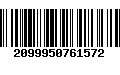 Código de Barras 2099950761572