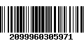 Código de Barras 2099960305971