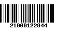 Código de Barras 21000122844