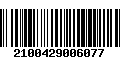 Código de Barras 2100429006077